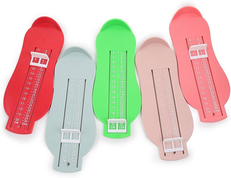 ULTNICE Kids Tools Foot Measuring Device Baby Kids Foot Length Measure Tool Shoes Size Measuring Gauge (Plain Blue) Toddler Gift - Image 4